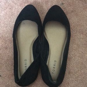 Black Torrid flats